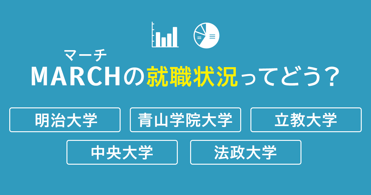 MARCHからの就職状況